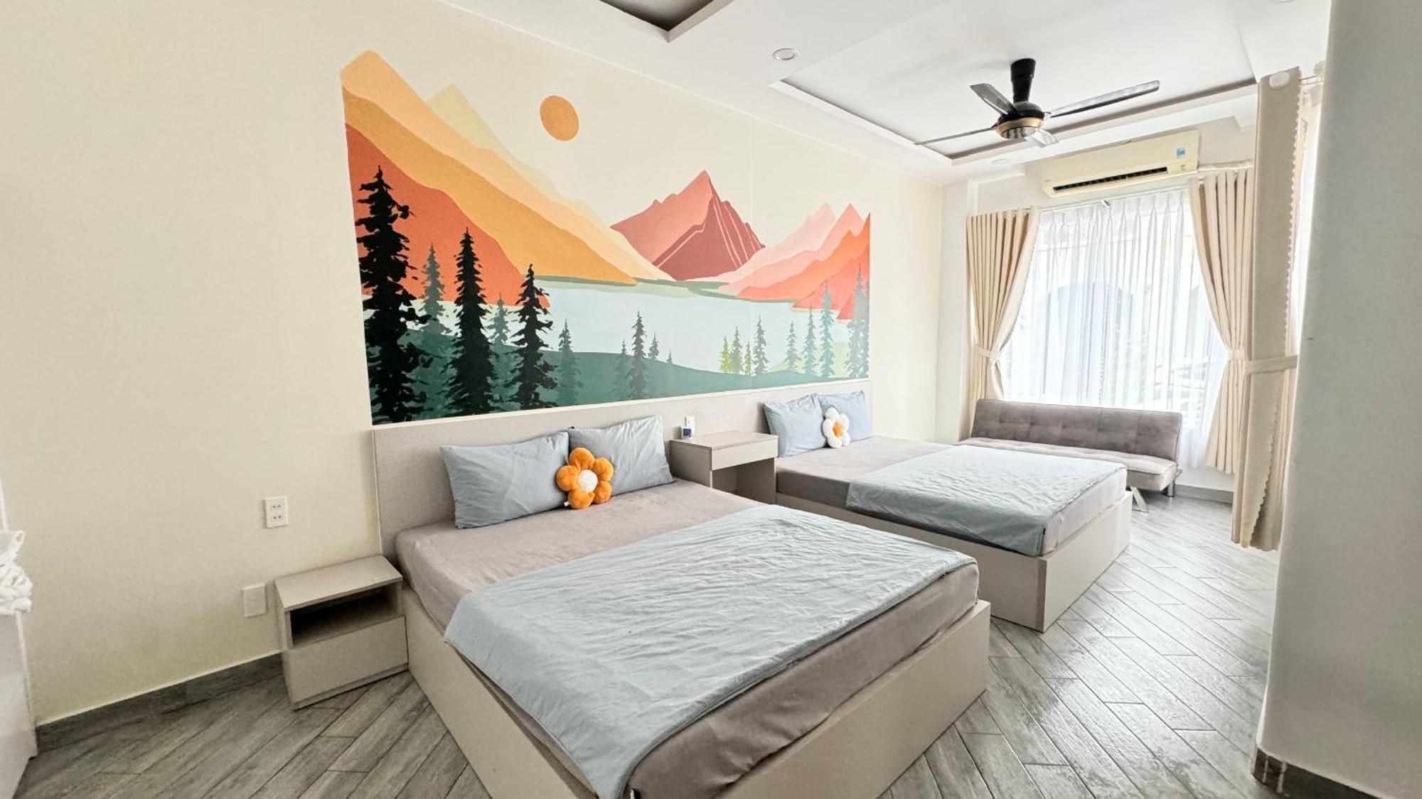 Lá Homestay Long Xuyên Esterno foto