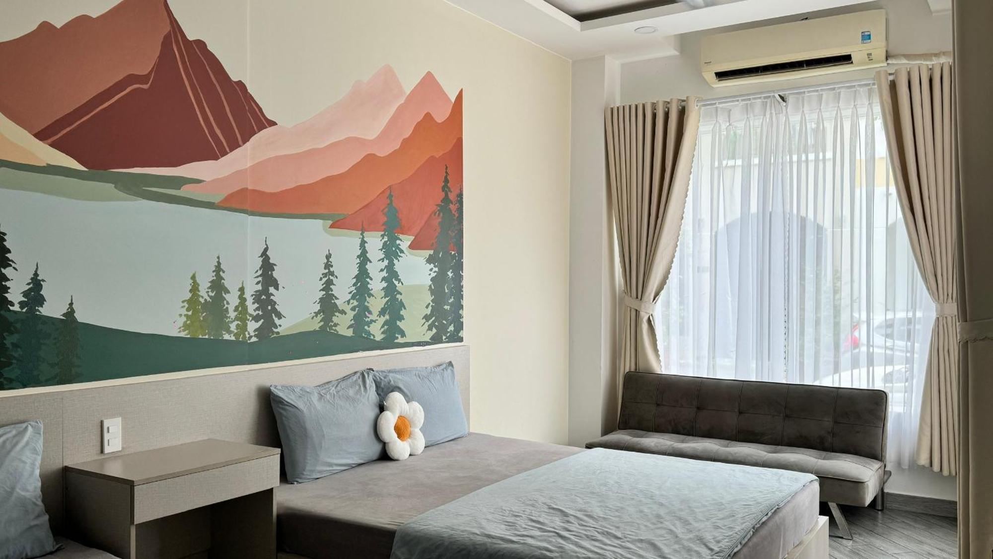 Lá Homestay Long Xuyên Esterno foto